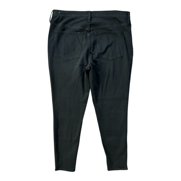 Madewell‎ 11" Roadtripper Super Soft Black Denim Jeans Women's Size 33 NWOT - Picture 2 of 8